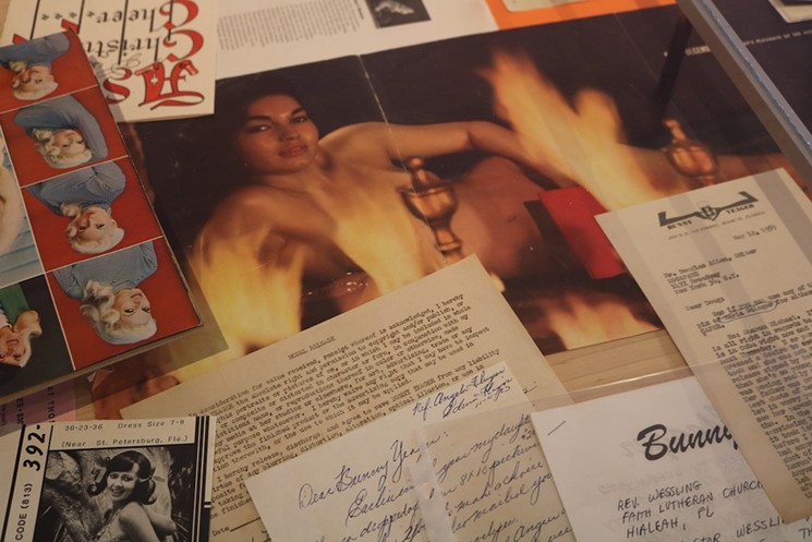 Ephemera from the life of Bunny Yeager.