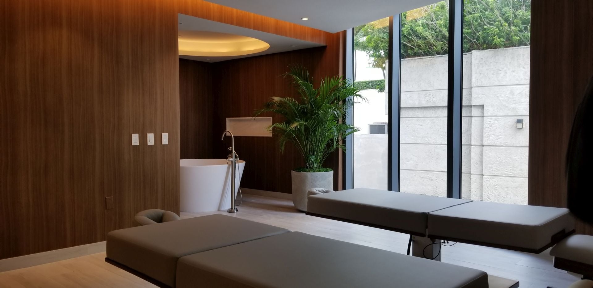 couples treatment room at Park Grove couples treatment room at Park Grove