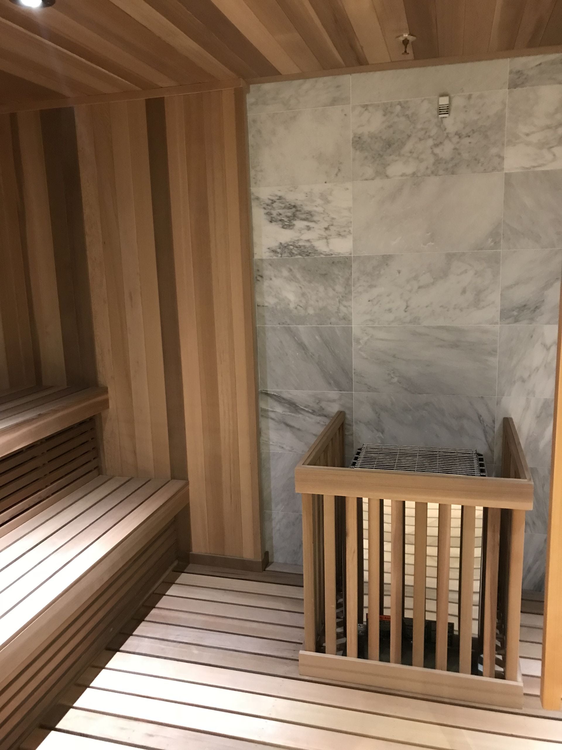 sauna at Park Grove sauna at Park Grove