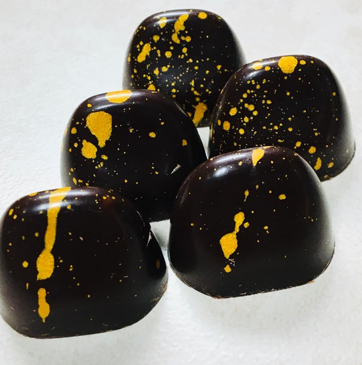 Coquito truffles