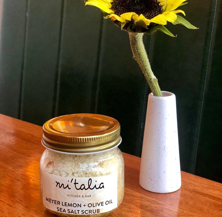 Sunny Side Up sea salt scrub