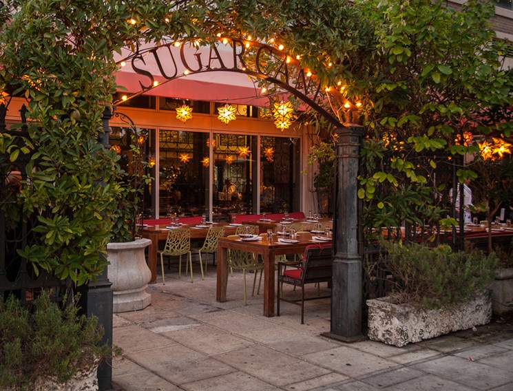 Sugarcane's sidewalk patio