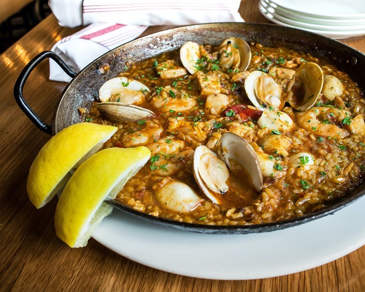 Arroz caldoso en Bulla Gastrobar.
