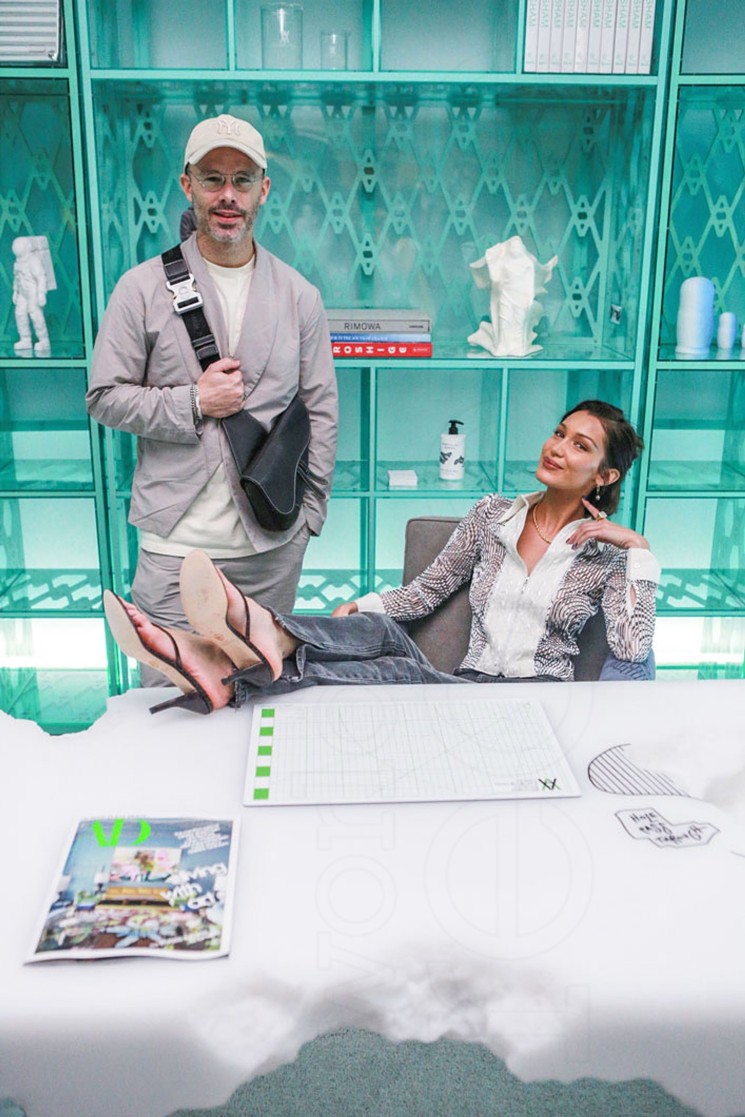 Daniel Arsham & Bella Hadid