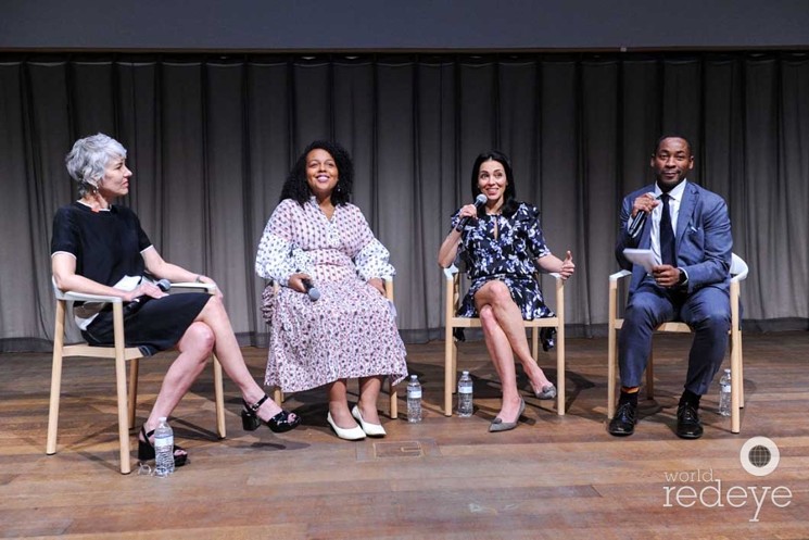 Amada Cruz, María Elena Ortiz, Teresita Fernandez, & Franklin Sirmans