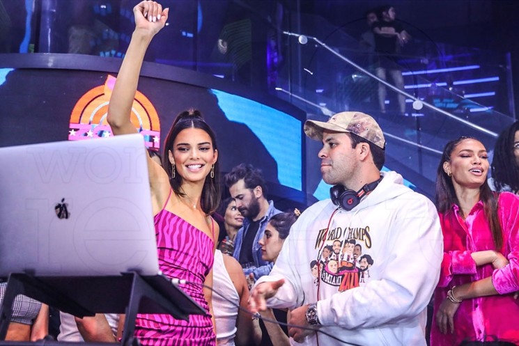 Kendall Jenner, Daniel Chetrit, & Joan Smalls