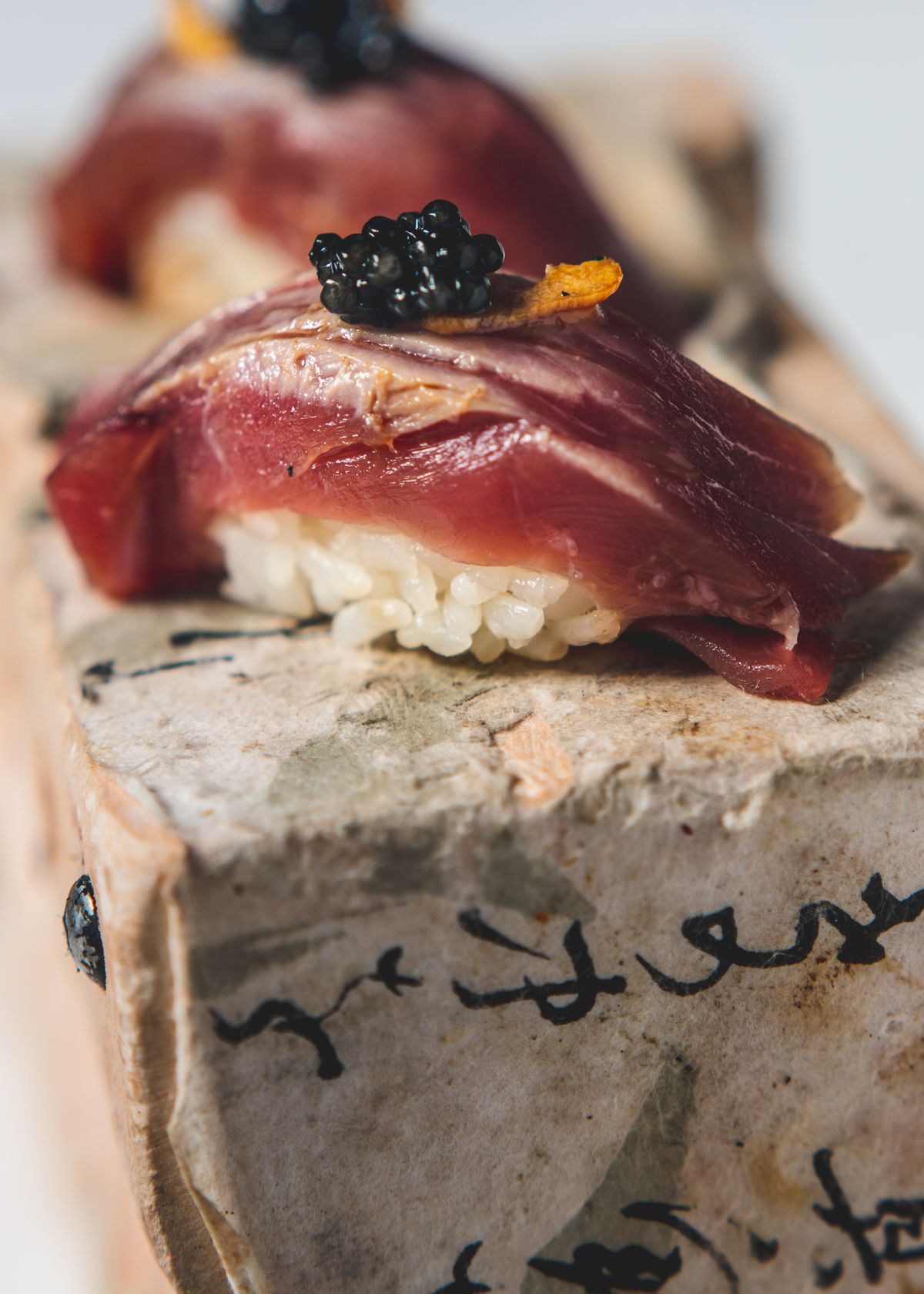 Caviar Nigiri O-Toro